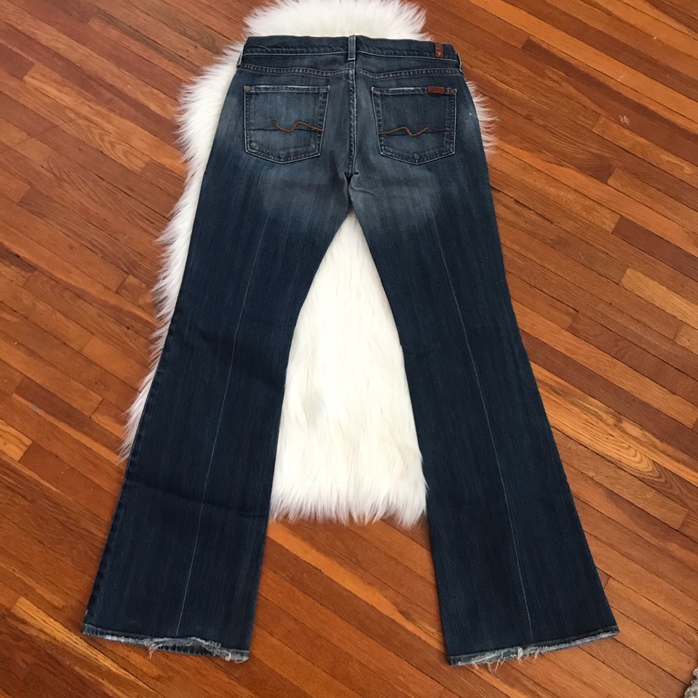 7 For All Mankind Flare Jeans Size 29 - Picture 3 of 7